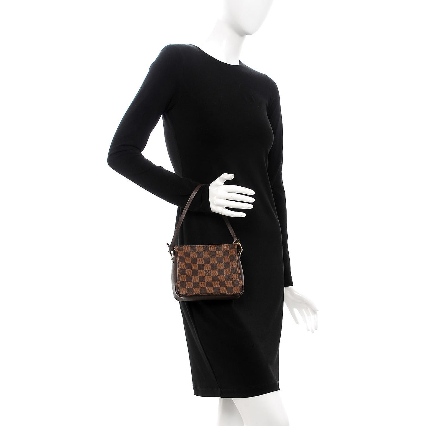 Damier Ebene Trousse Make Up Bag Pochette