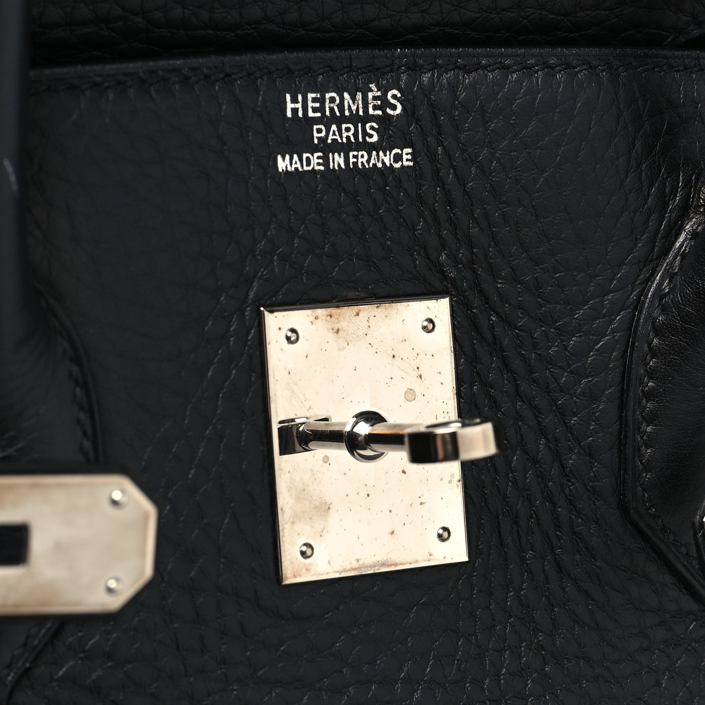Taurillon Clemence Birkin 35 Black