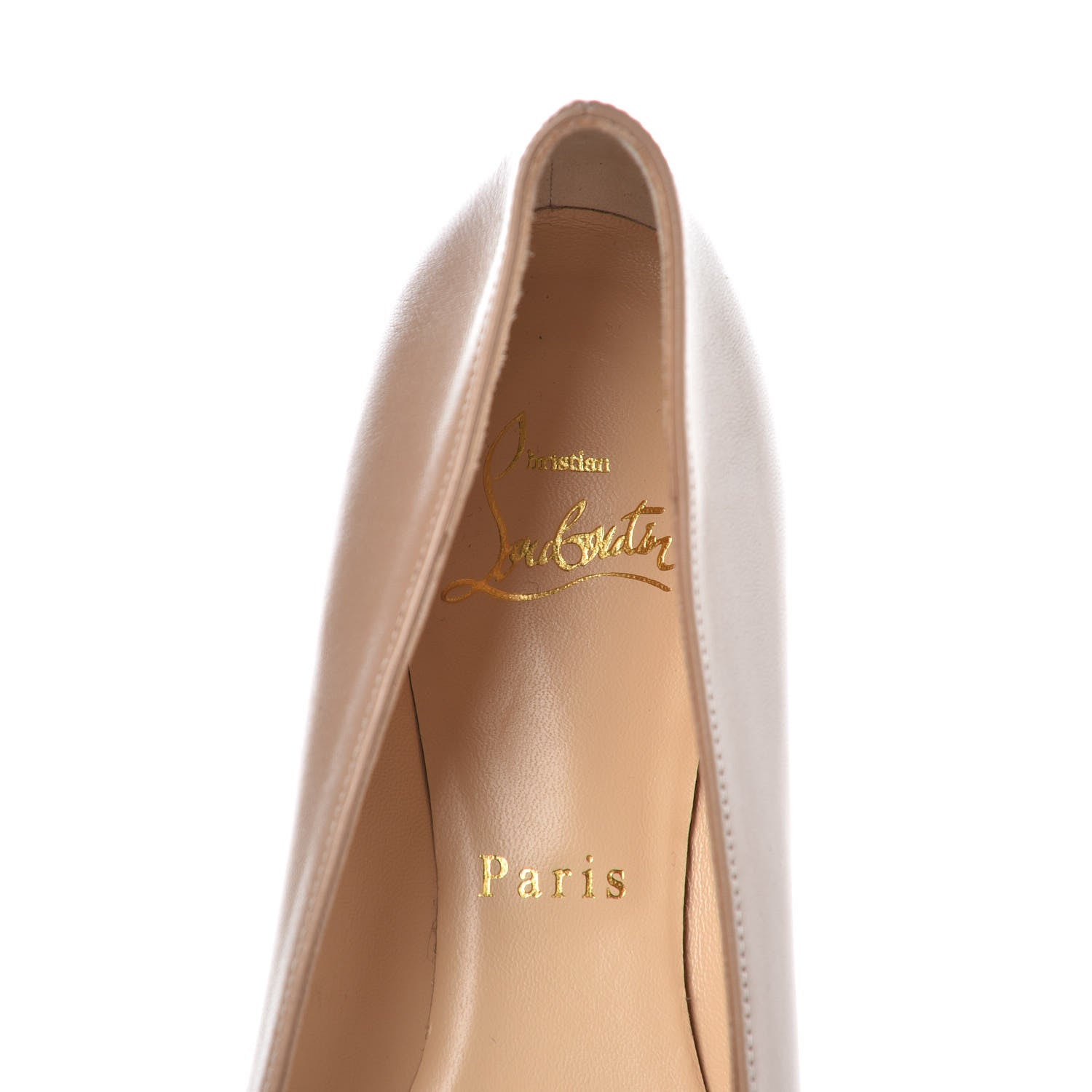 Christian Louboutin Nappa Eloise Flats 39 Nude 7 of 7