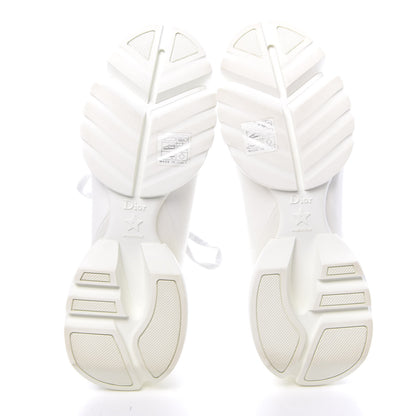 Christian Dior Technical Fabric Rubber Womens D-Connect Sneakers 39 White 5 of 8