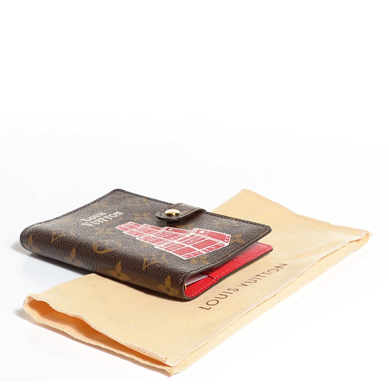 Louis Vuitton Monogram Malle Empilees Stacked Trunks Small Ring Agenda Cover 4 of 7