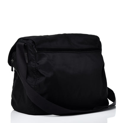 Prada Nylon Vela Messenger Bag Black 3 of 9