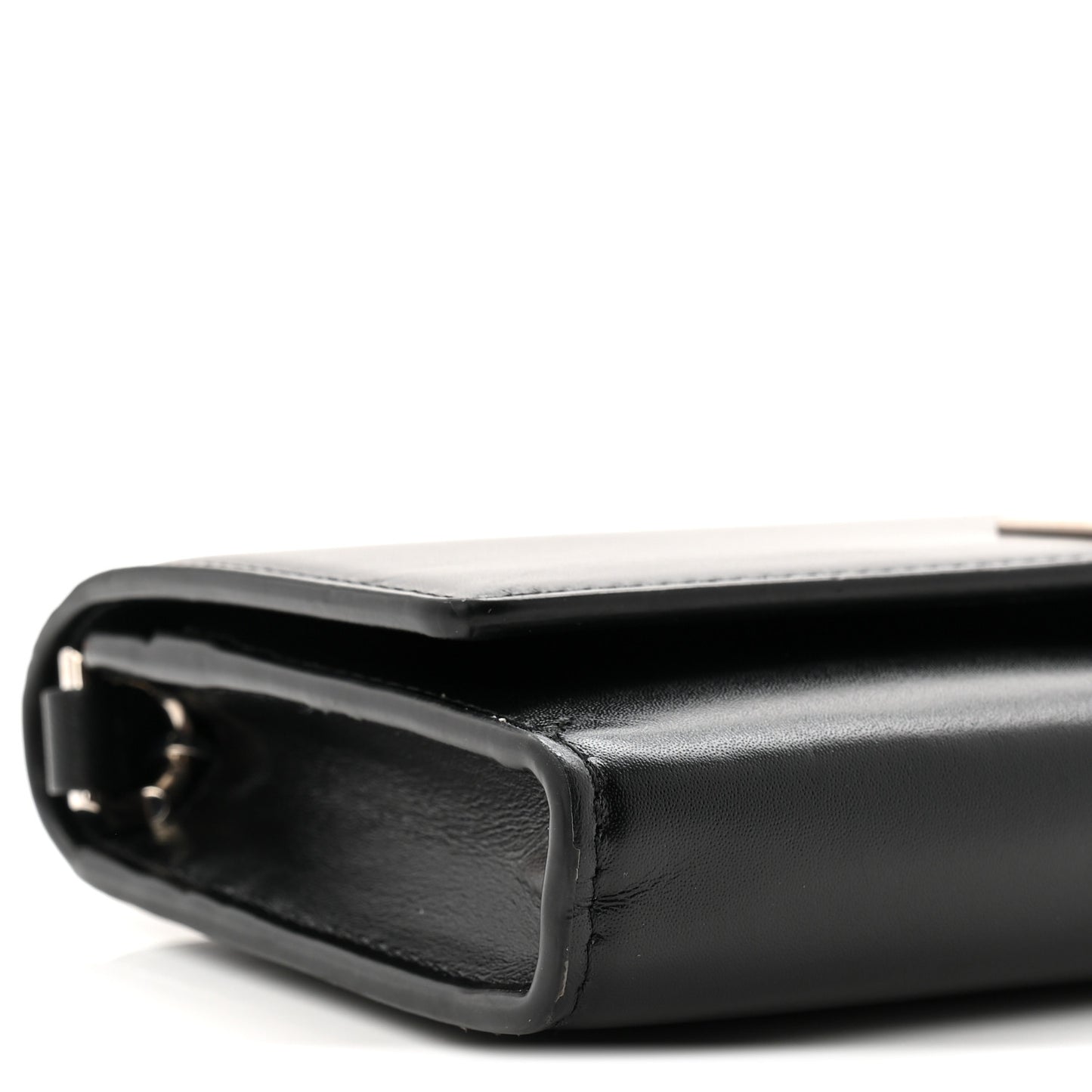 Box Calfskin 4G Wallet on Chain Black