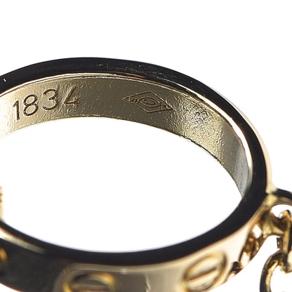 Cartier 18K Yellow Gold Interlocking LOVE Bracelet 8 of 9