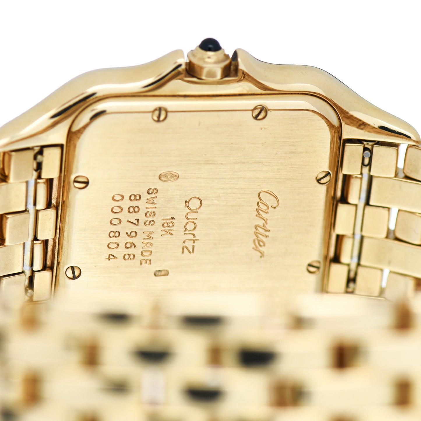 18K Yellow Gold 27mm Panthere Quartz Watch