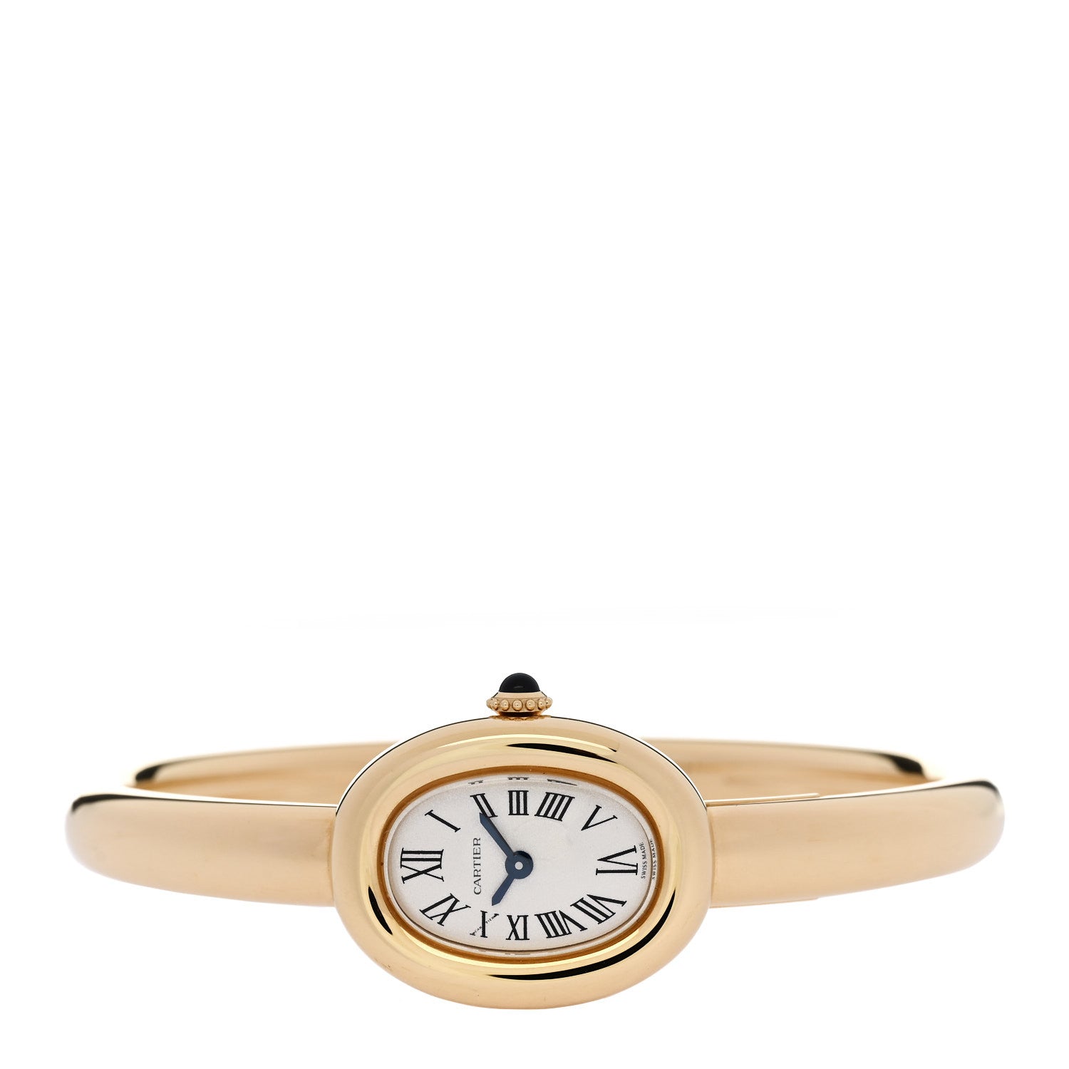 Cartier 18K Yellow Gold 19mm Baignoire Quartz Watch 2 of 5