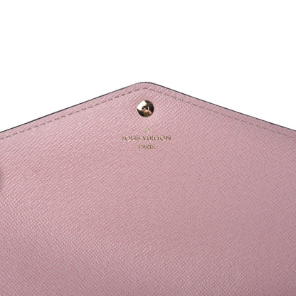 Louis Vuitton Monogram Sarah Wallet NM Rose Ballerine 6 of 8