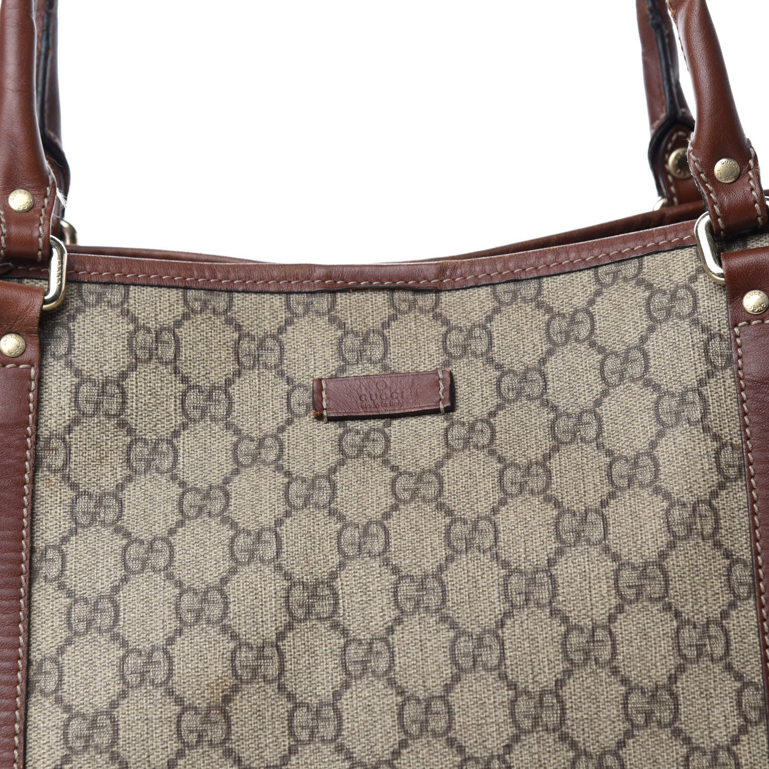 Gucci GG Plus Monogram Large Joy Tote Brown 14 of 14