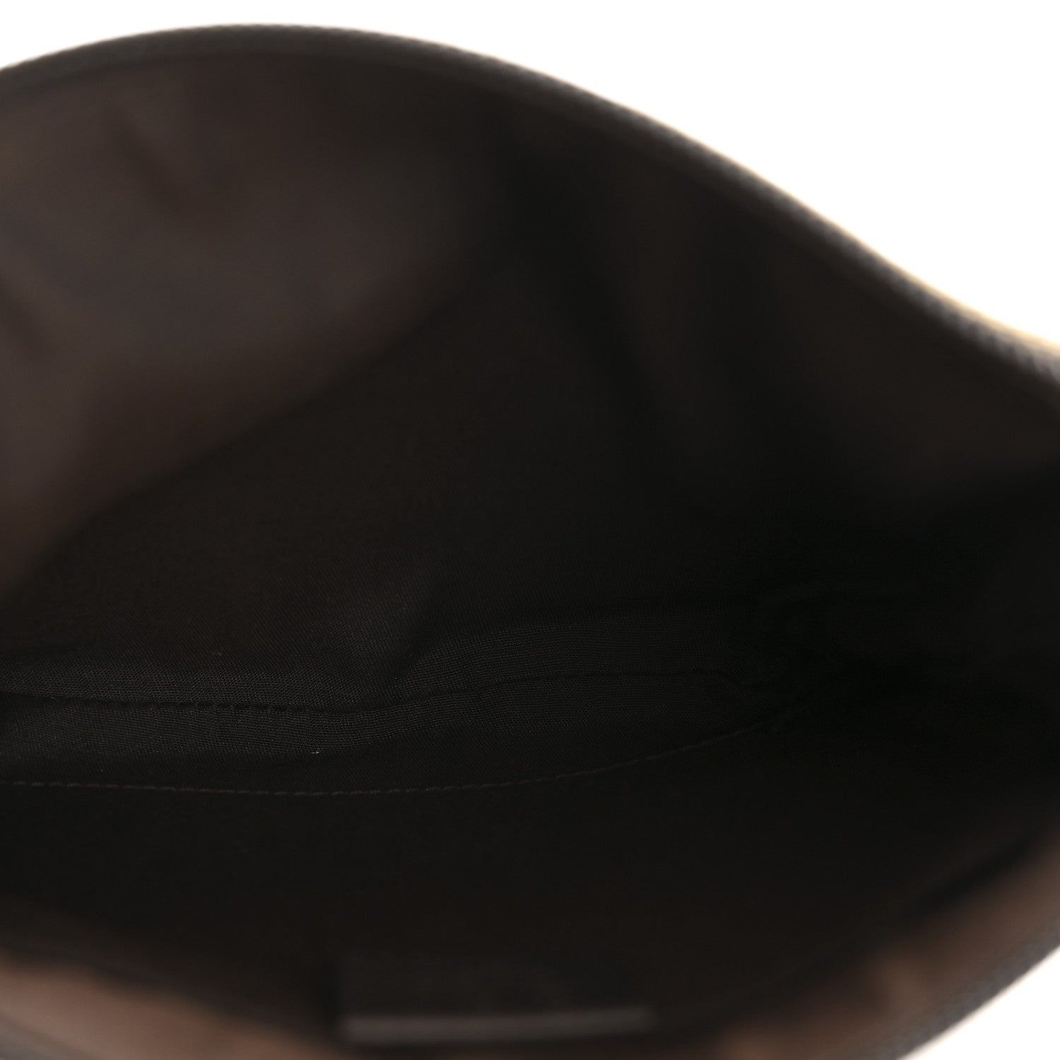 Gucci Monogram Calfskin Small Flat Messenger Bag Dark Brown 5 of 11