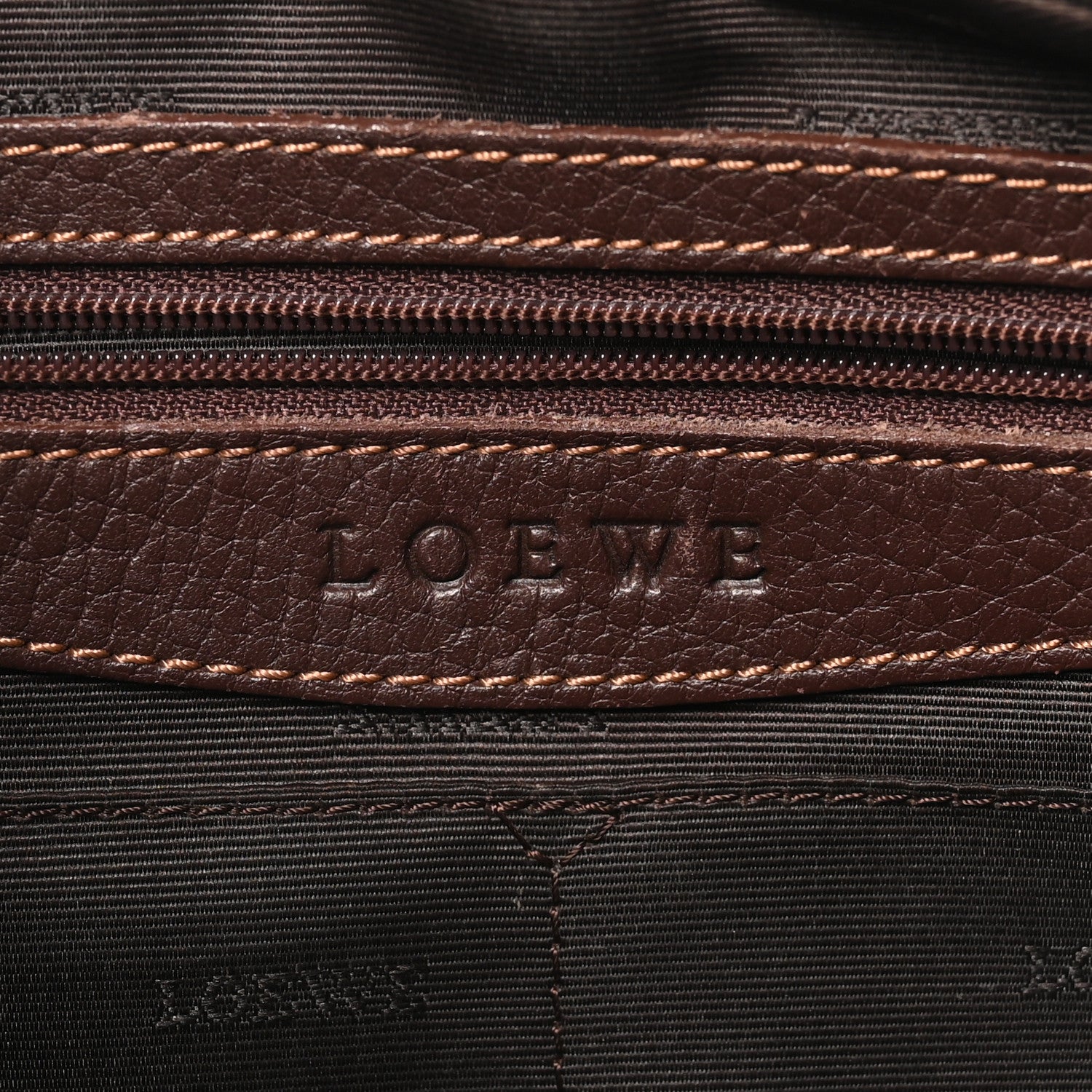 Loewe Calfskin Senda Brown 6 of 10