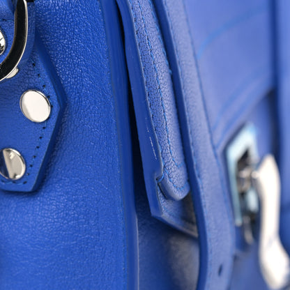 Proenza Schouler Lambskin PS1 Mini Pouch Messenger Blue 6 of 8