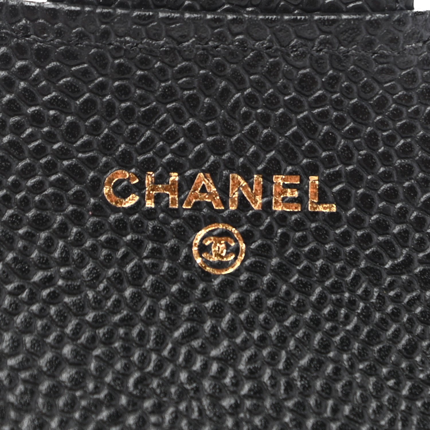 Chanel Caviar Quilted Flap Card Holder Wallet Black 8 of 8