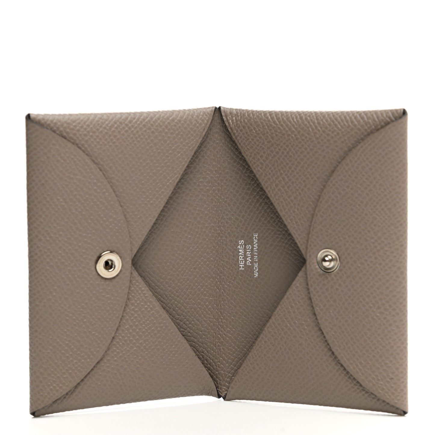 Epsom Calvi Card Case Etoupe