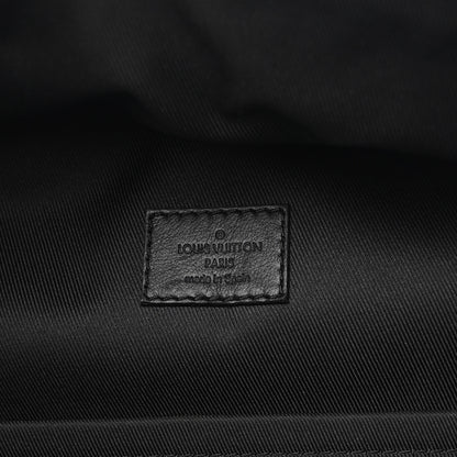 Louis Vuitton Calfskin Monogram Shadow Racer Backpack Black 6 of 9
