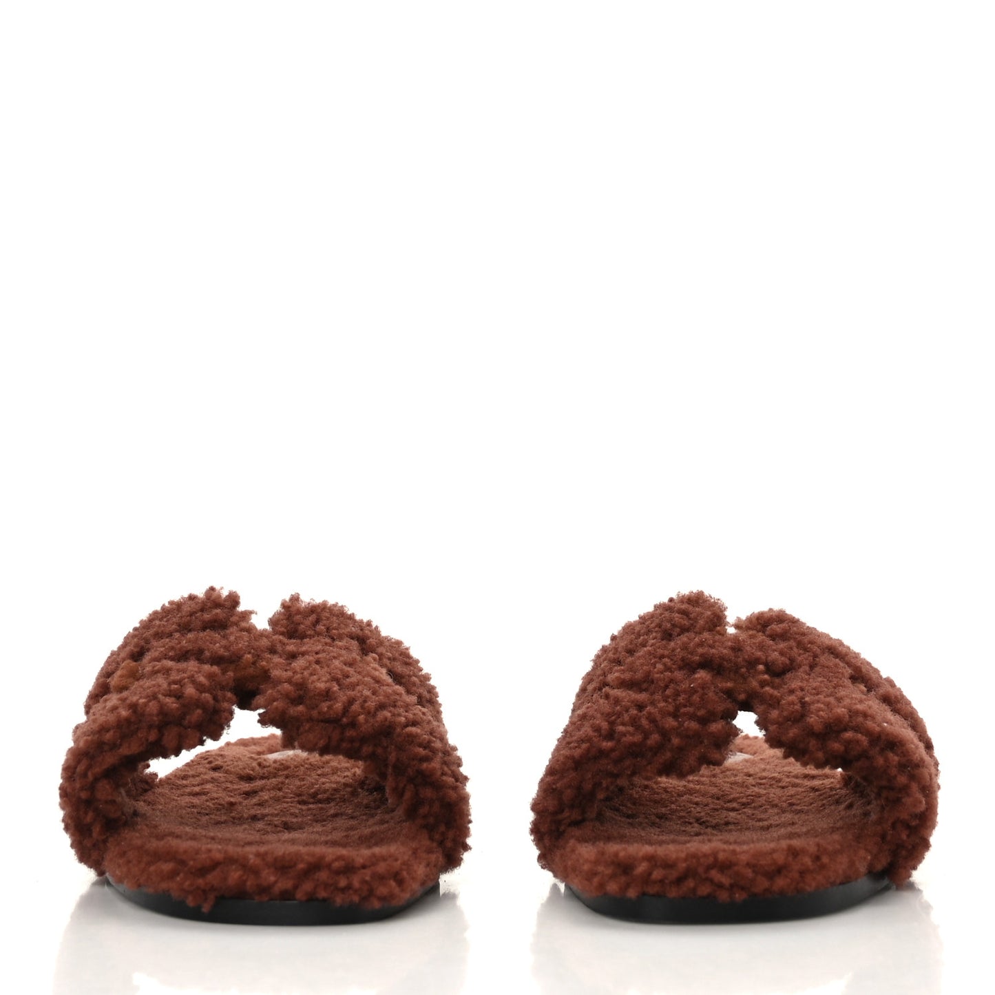 Woolskin Oran Sandals 40 Cognac