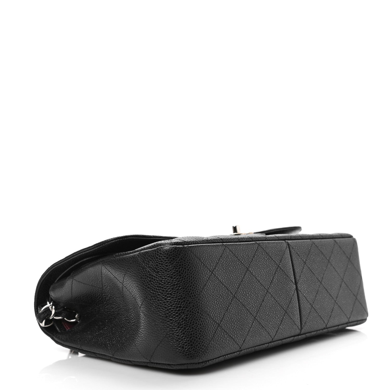 Chanel Caviar Quilted Jumbo Double Flap Black 4 of 9