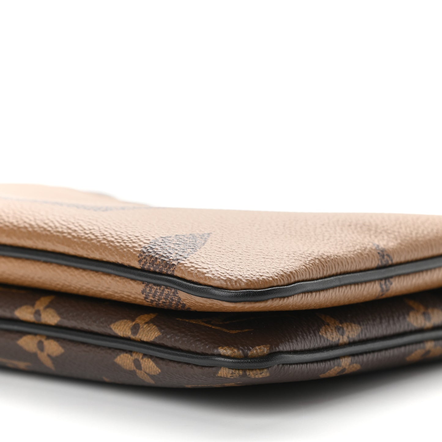 Reverse Monogram Giant Double Zip Pochette