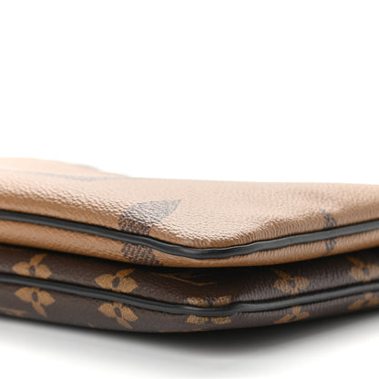 Louis Vuitton Reverse Monogram Giant Double Zip Pochette 8 of 8