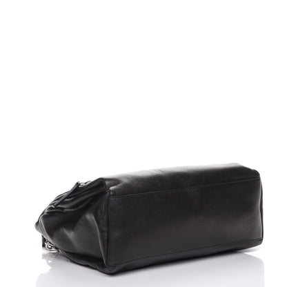 Givenchy Waxy Grained Calfskin Medium Pandora Pure Flap Bag Black 4 of 11