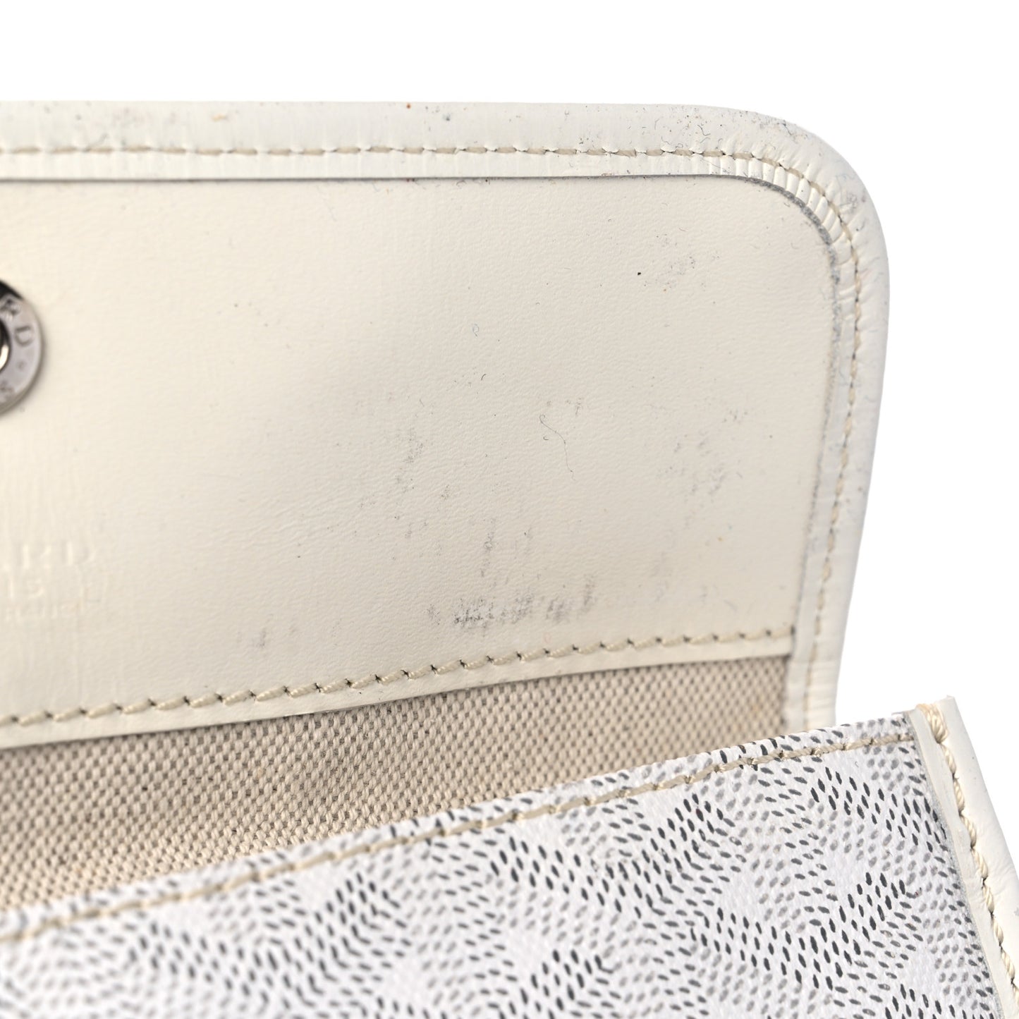 Goyardine Saint Louis PM White