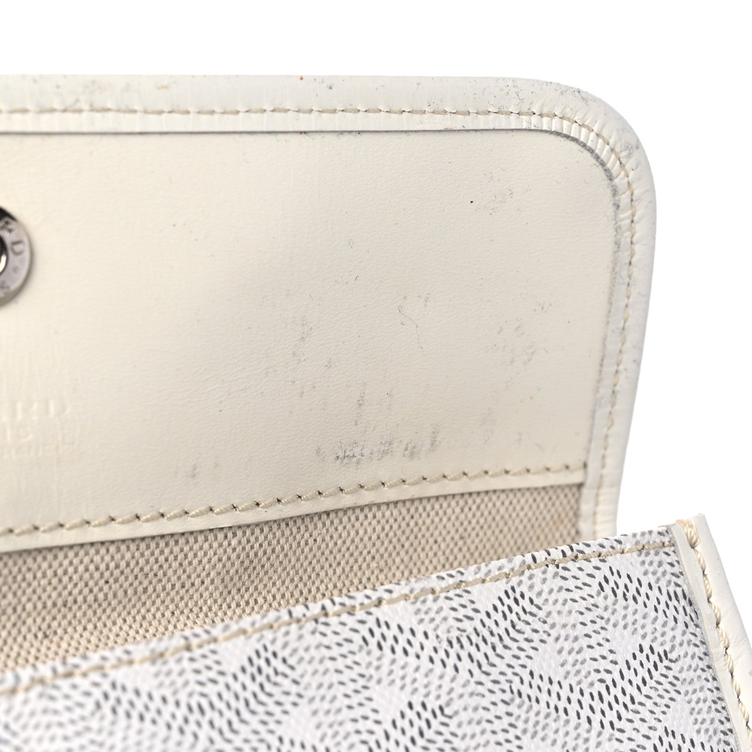 Goyard Goyardine Saint Louis PM White 13 of 16