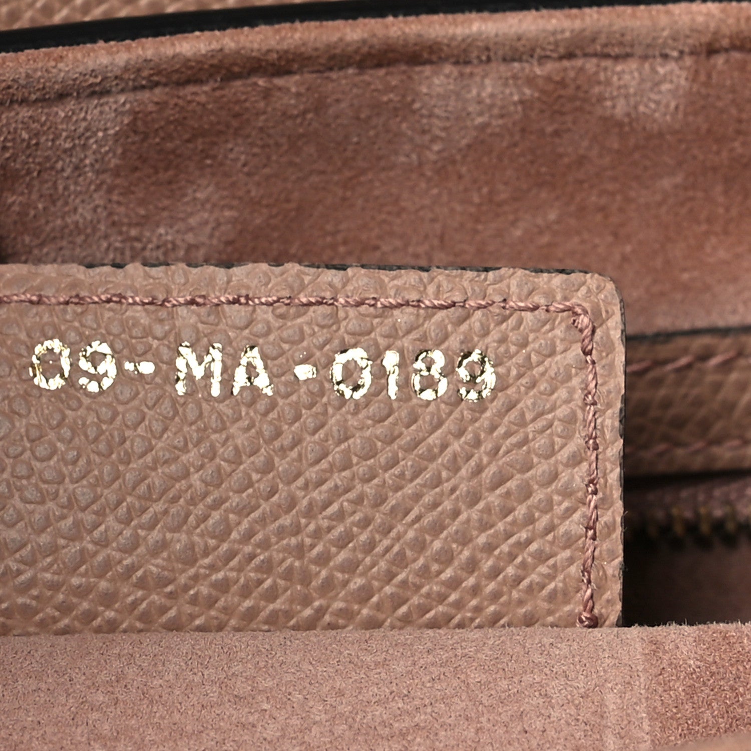 Christian Dior Grained Calfskin Saddle Bag Fard 7 of 10