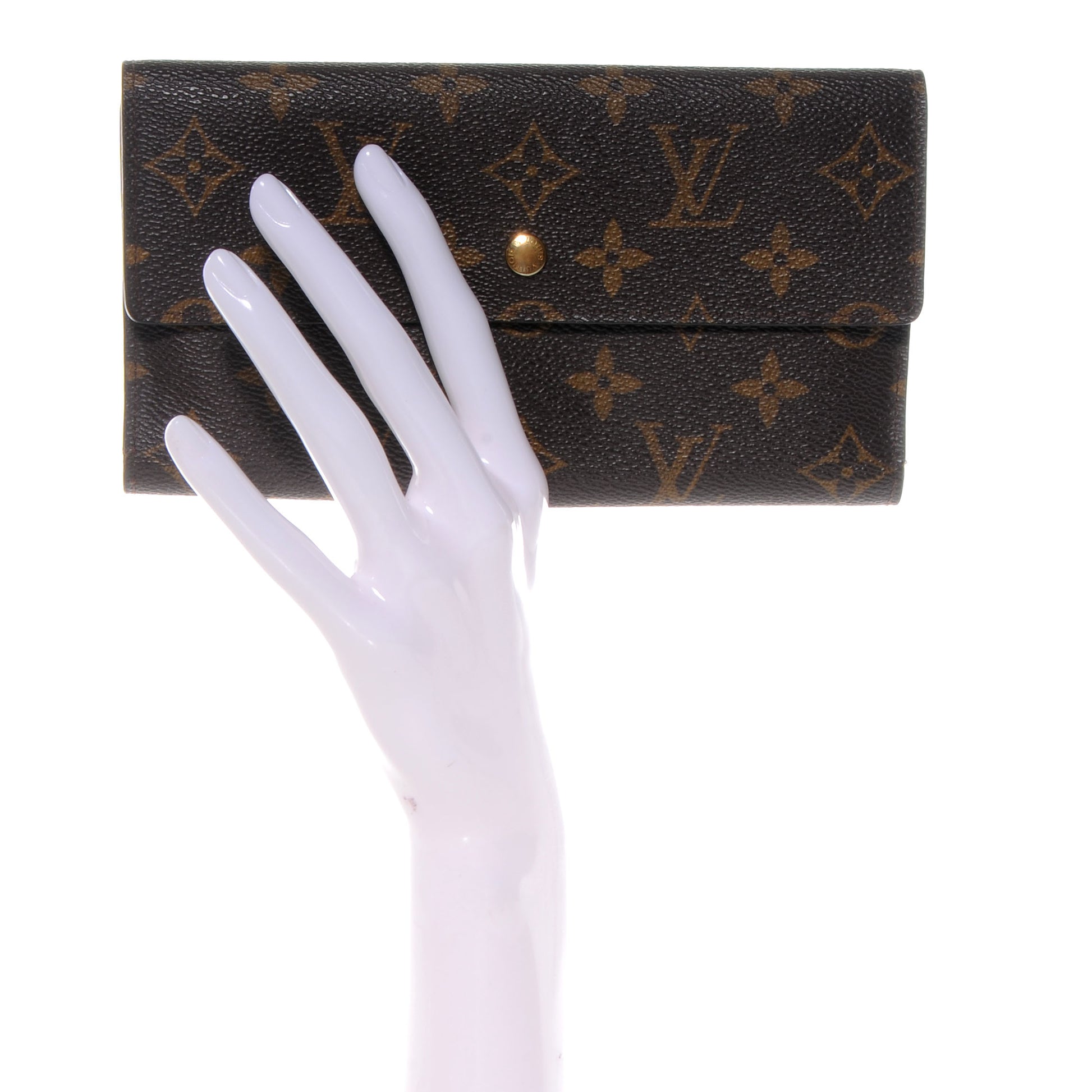Louis Vuitton Monogram Porte Tresor International Wallet 2 of 8