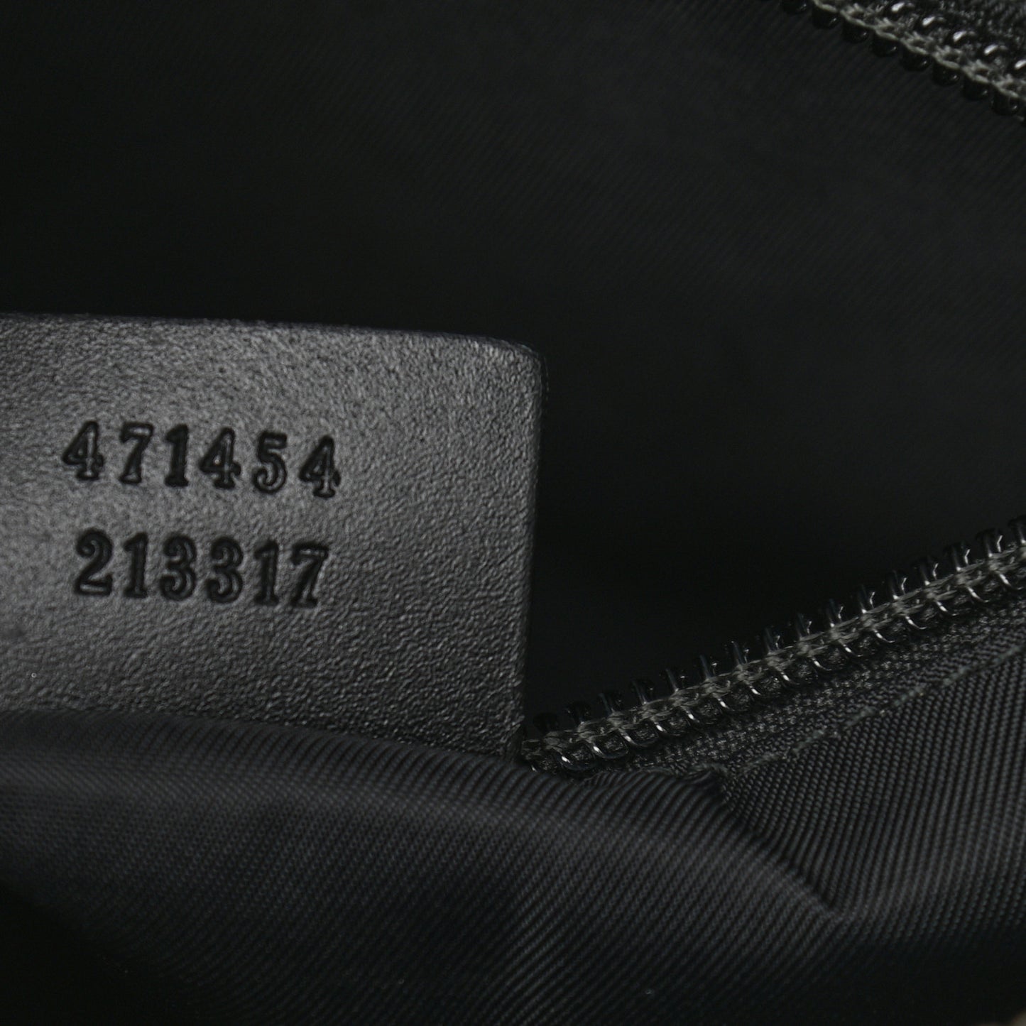 GG Supreme Monogram Web Messenger Bag Black