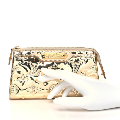Louis Vuitton Monogram Miroir Trousse Cosmetic Bag Gold 2 of 9