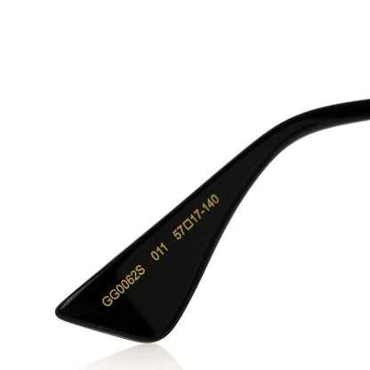 Gucci Aviator Sunglasses GG0062S Black Gold 6 of 8