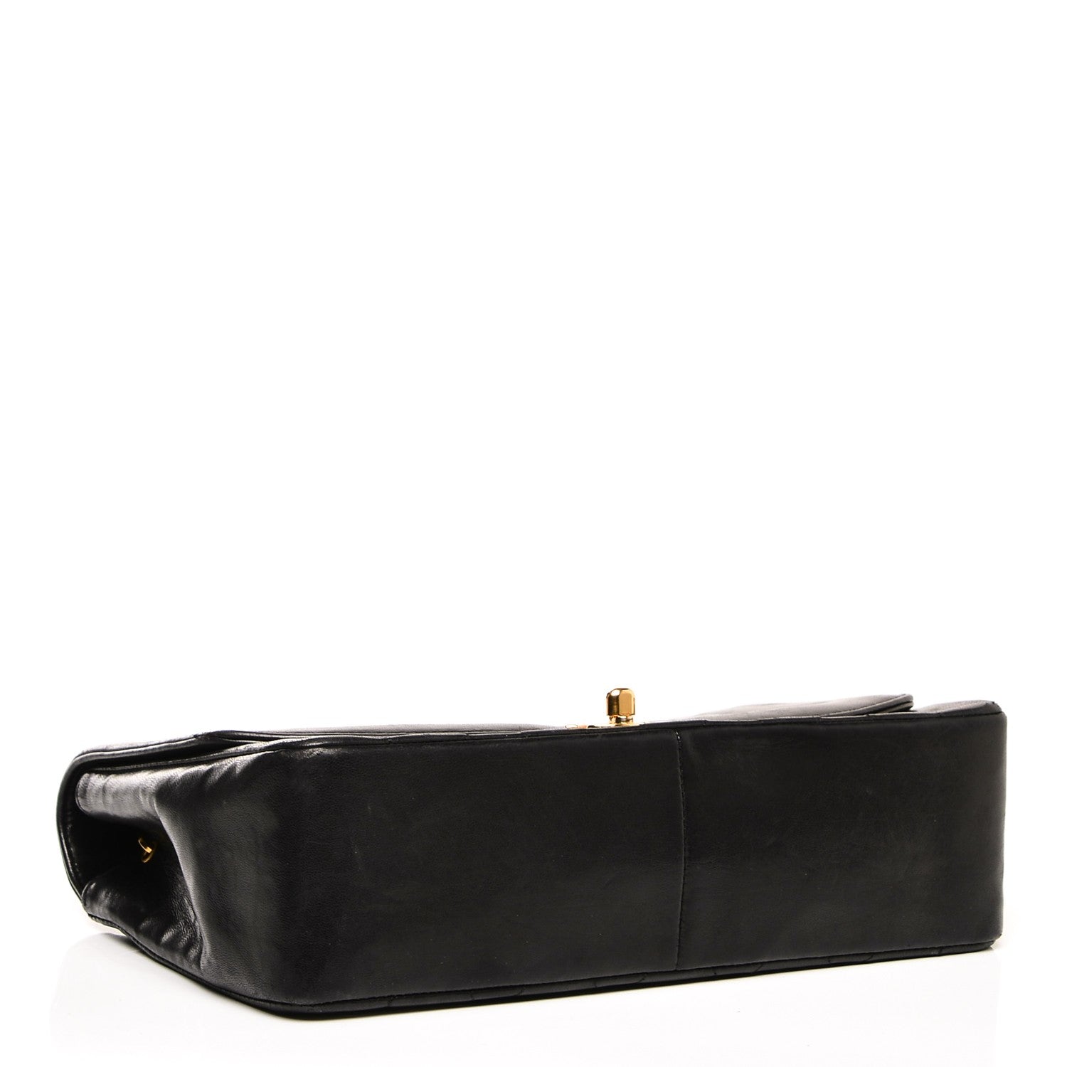Chanel Lambskin Quilted Medium Single Flap Black 4 of 12