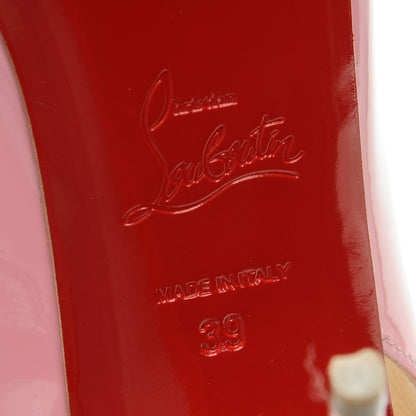 Christian Louboutin Patent Private Number 120 Pumps 39 Rose 6 of 10