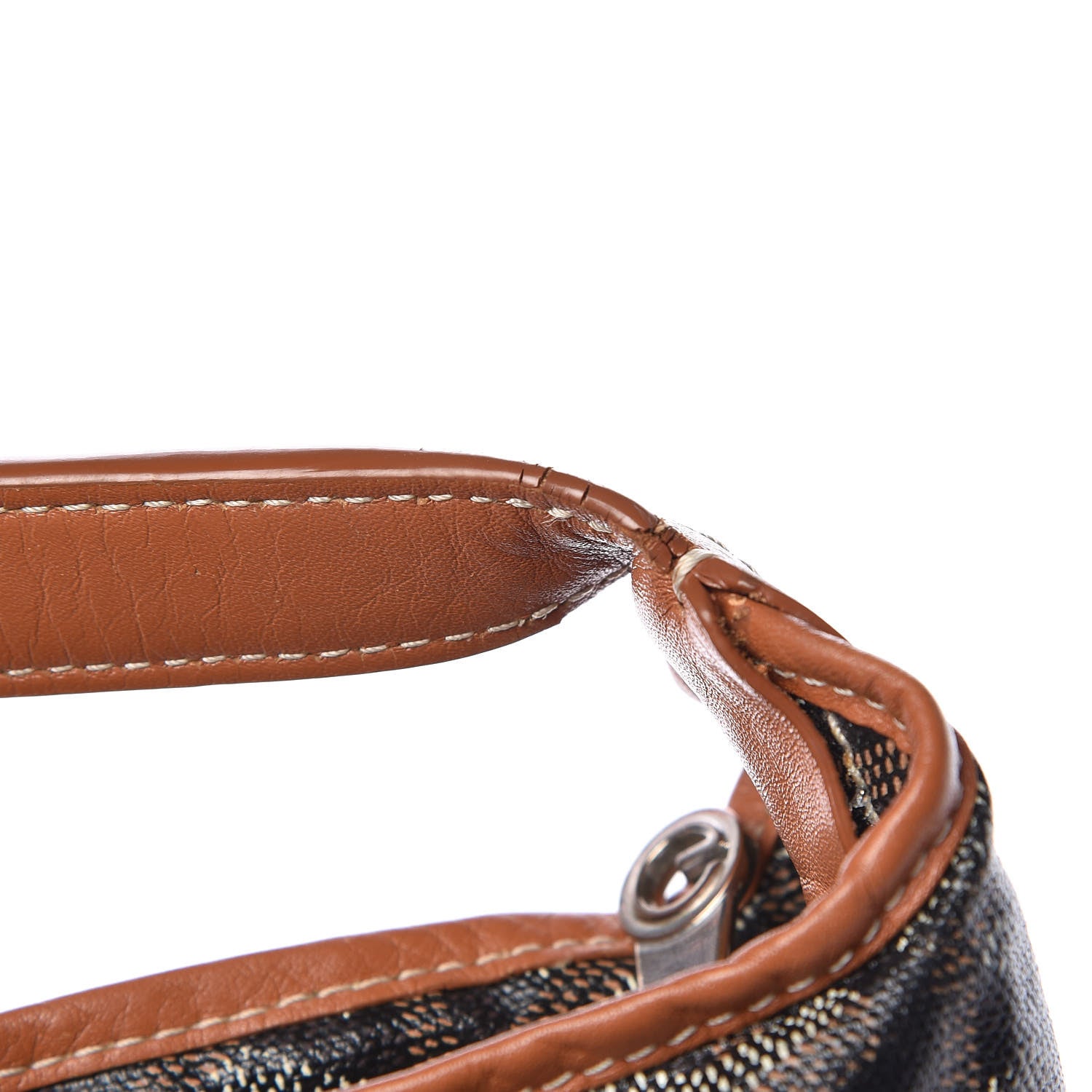 Goyard Goyardine Fidji Zip Hobo Black Gold 15 of 18