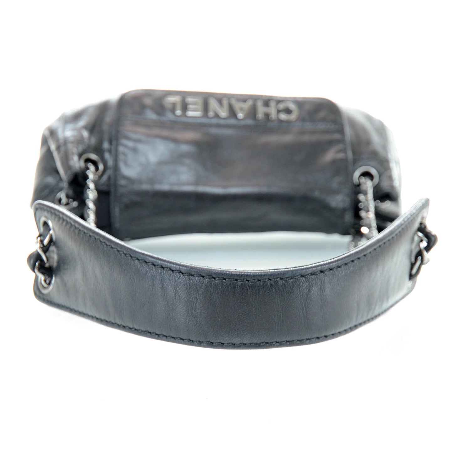 Lambskin Rock N Chic Shoulder Bag Black