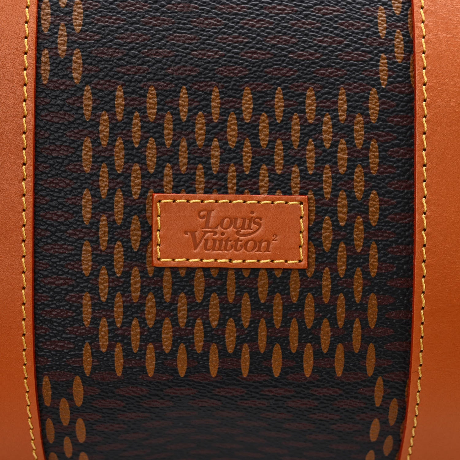Louis Vuitton X NIGO Giant Damier Ebene Monogram Keepall Bandouliere 50 9 of 9