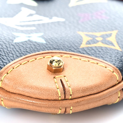 Louis Vuitton Monogram Multicolor Pochette Milla MM Black 8 of 9