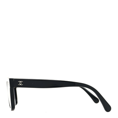 Chanel Acetate Polarized Square Sunglasses 5417 Black 3 of 9