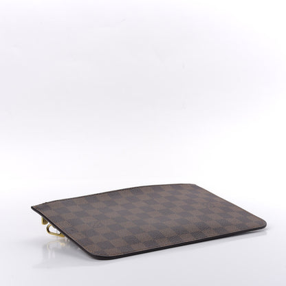 Louis Vuitton Damier Ebene Neverfull MM GM Pochette 4 of 7
