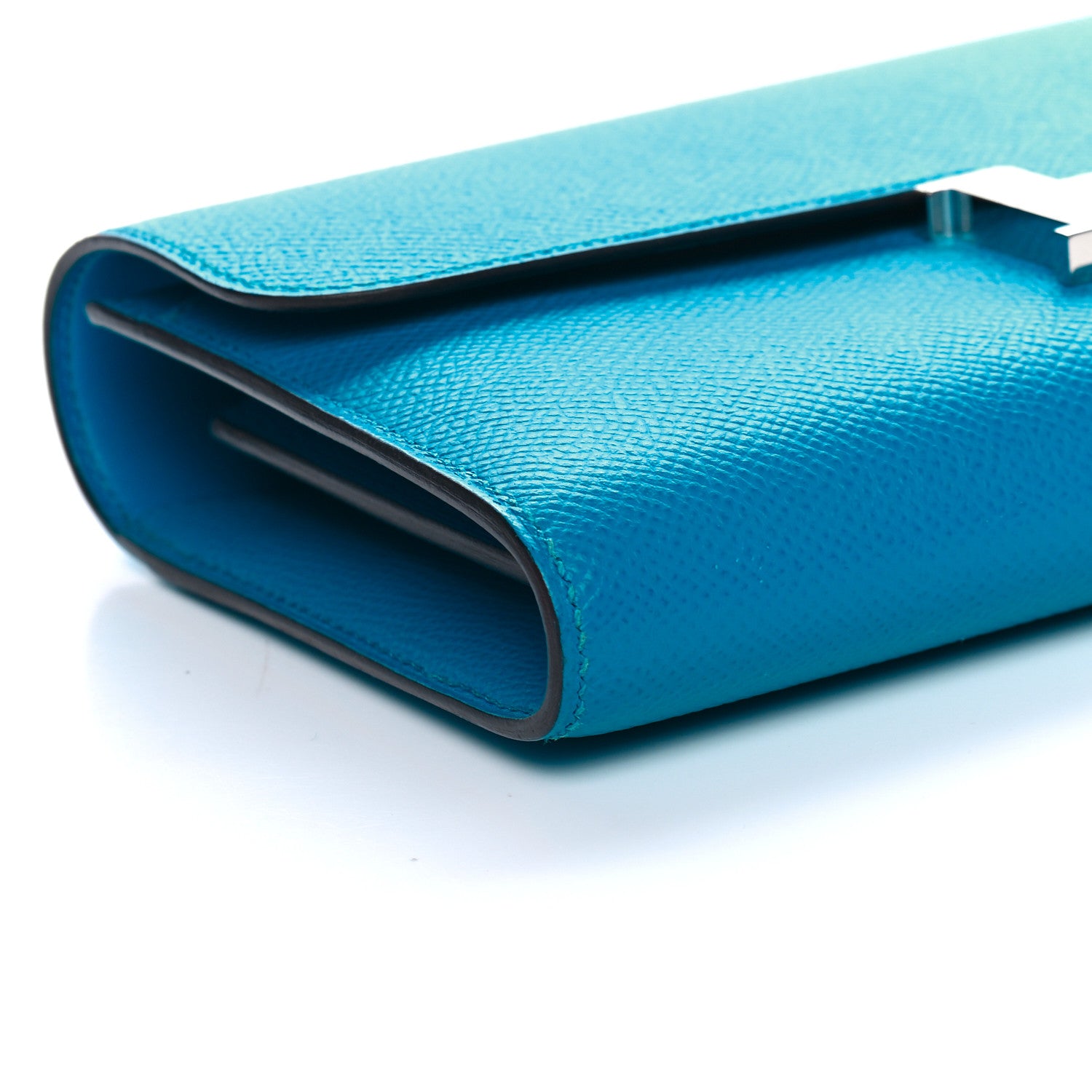 Hermes Epsom Constance Long Wallet Bleu Zanzibar 7 of 8