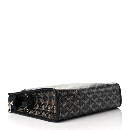 Goyard Goyardine Jouvence MM Toiletry Pouch Black 4 of 8