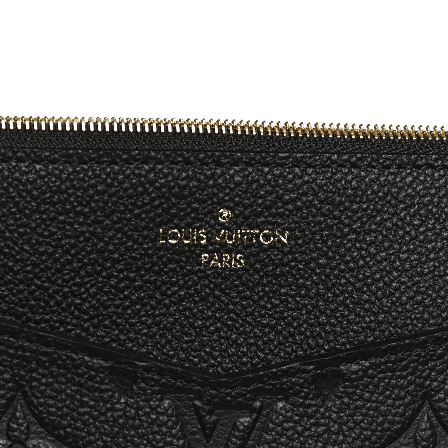 Louis Vuitton Empreinte Pochette Melanie MM Black 6 of 10