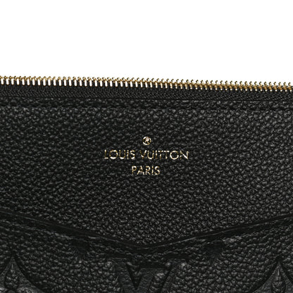 Louis Vuitton Empreinte Pochette Melanie MM Black 6 of 10
