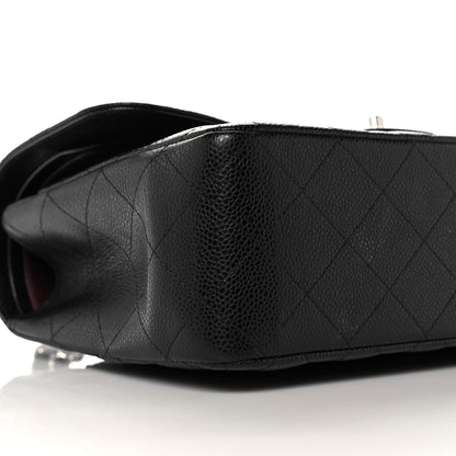 Chanel Caviar Quilted Jumbo Double Flap Black 7 of 10