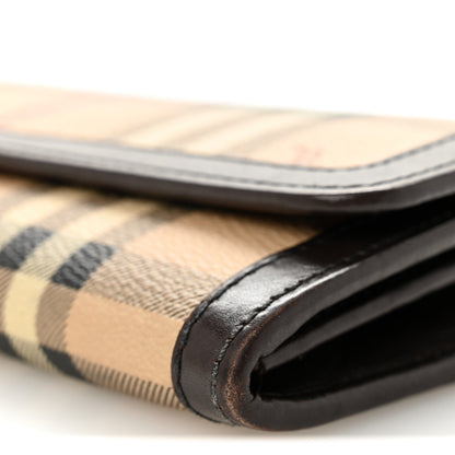 Burberry Haymarket Check Wallet Chocolate 9 of 11