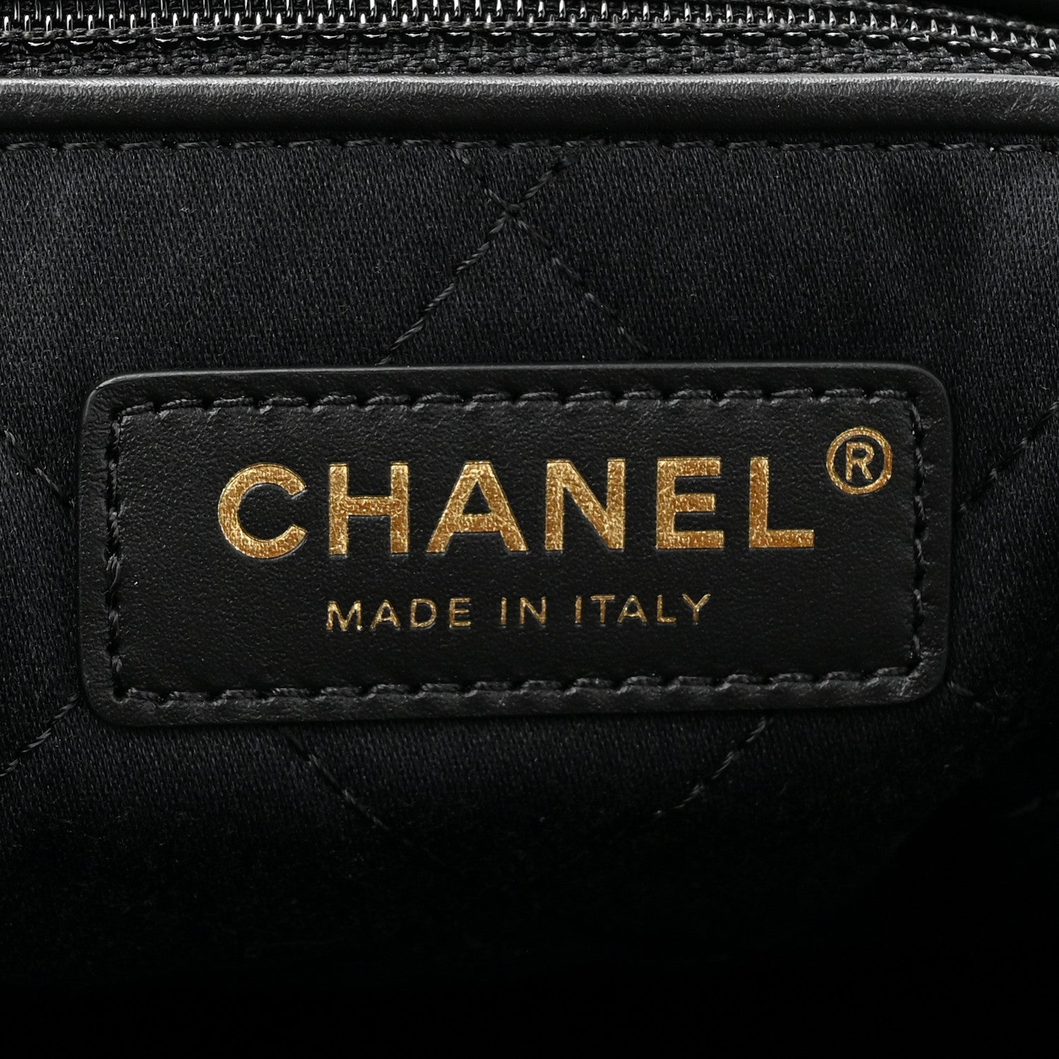Chanel Shiny Caviar Quilted Small Chanel 22 So Black 6 of 10