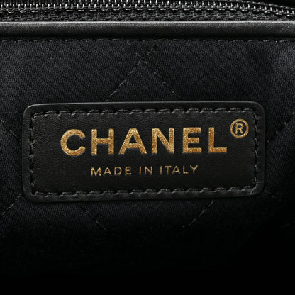 Chanel Shiny Caviar Quilted Small Chanel 22 So Black 6 of 10