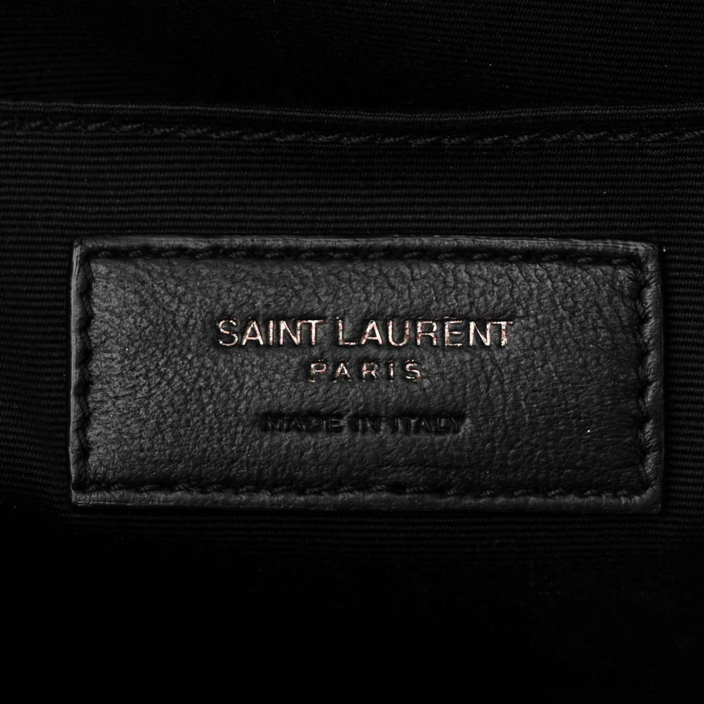 Calfskin Matelasse Monogram Lou Camera Bag Black
