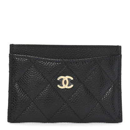 Chanel Caviar Quilted Card Holder Black 1 of 9