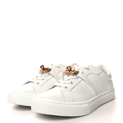 Hermes Calfskin Day Sneakers 36 White 3 of 9