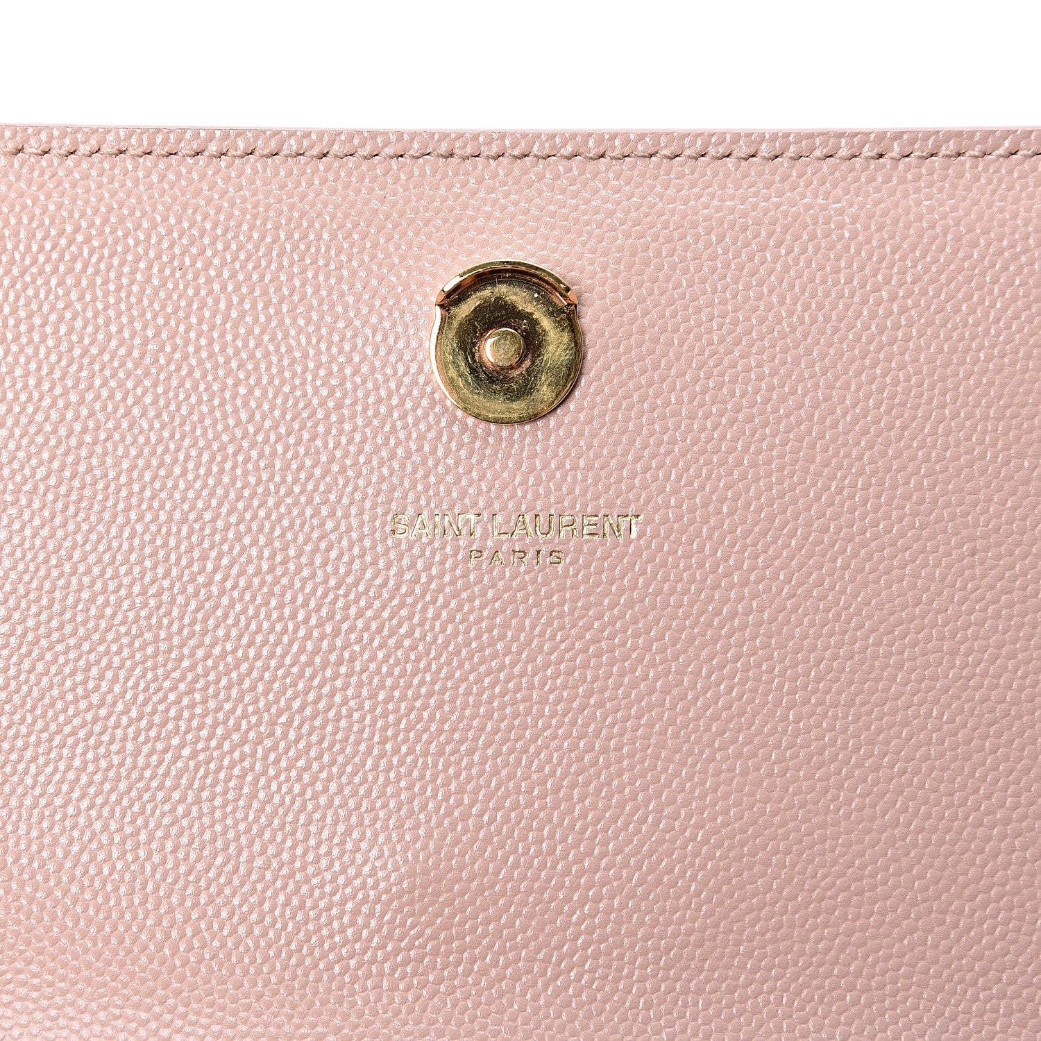 Saint Laurent Grain De Poudre Small Monogram Kate Satchel Pale Pink 5 of 9
